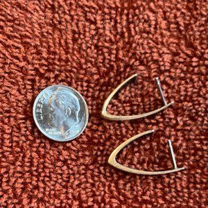 James Avery Sterling Silver V Shape Post Earrings